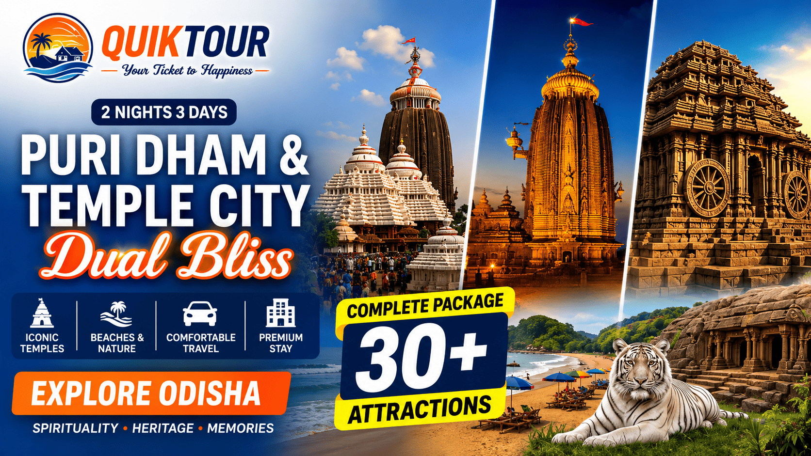 Puri Dham & Dual Bliss Package Banner